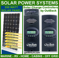 Solar Power System components by Blue Sky Energy, OutBack Power and more including MPPT solar charge controllers, inverter-converter-chargers, e-panels and more...